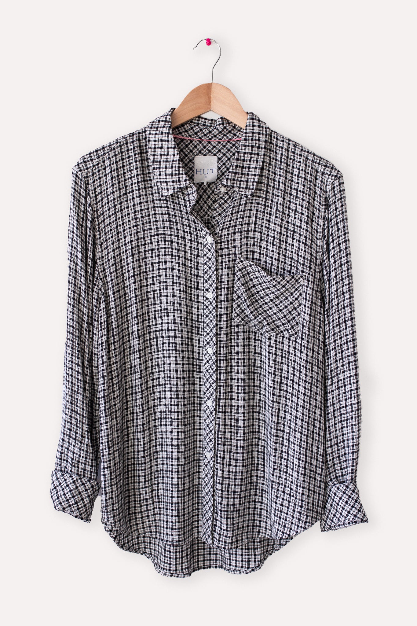 Mono Plaid Monica Shirt