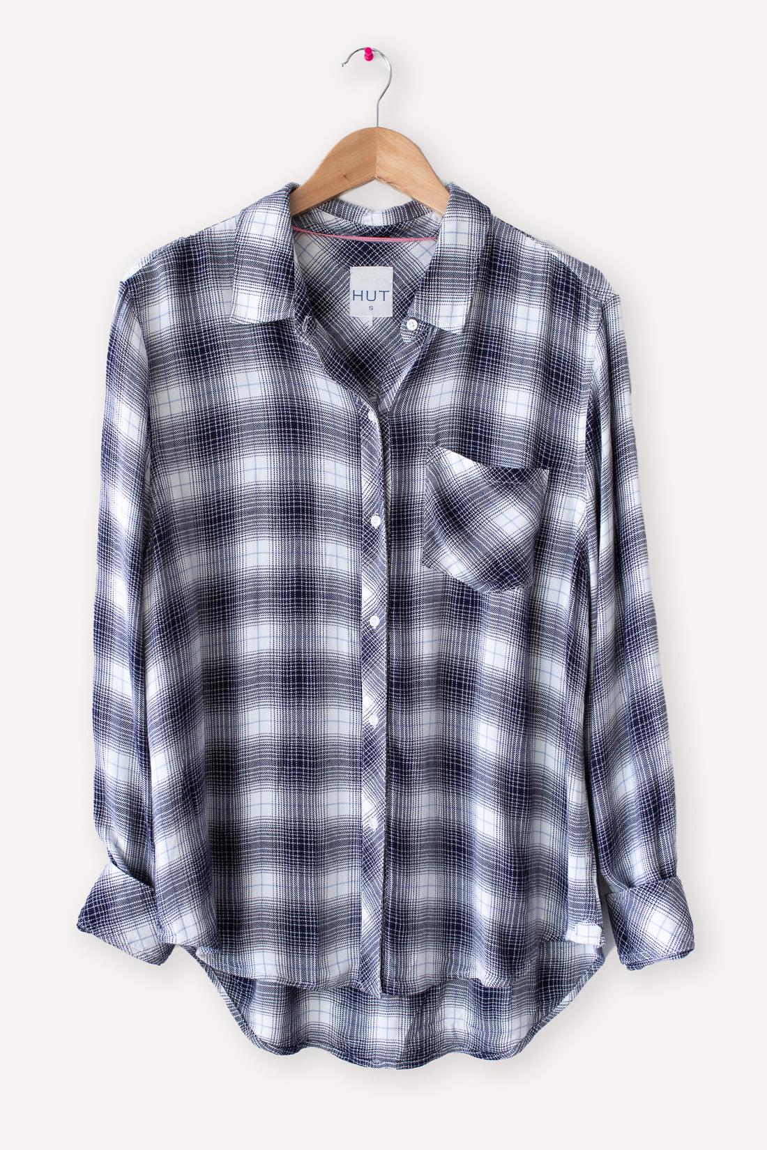 Midnight Plaid Monica Shirt