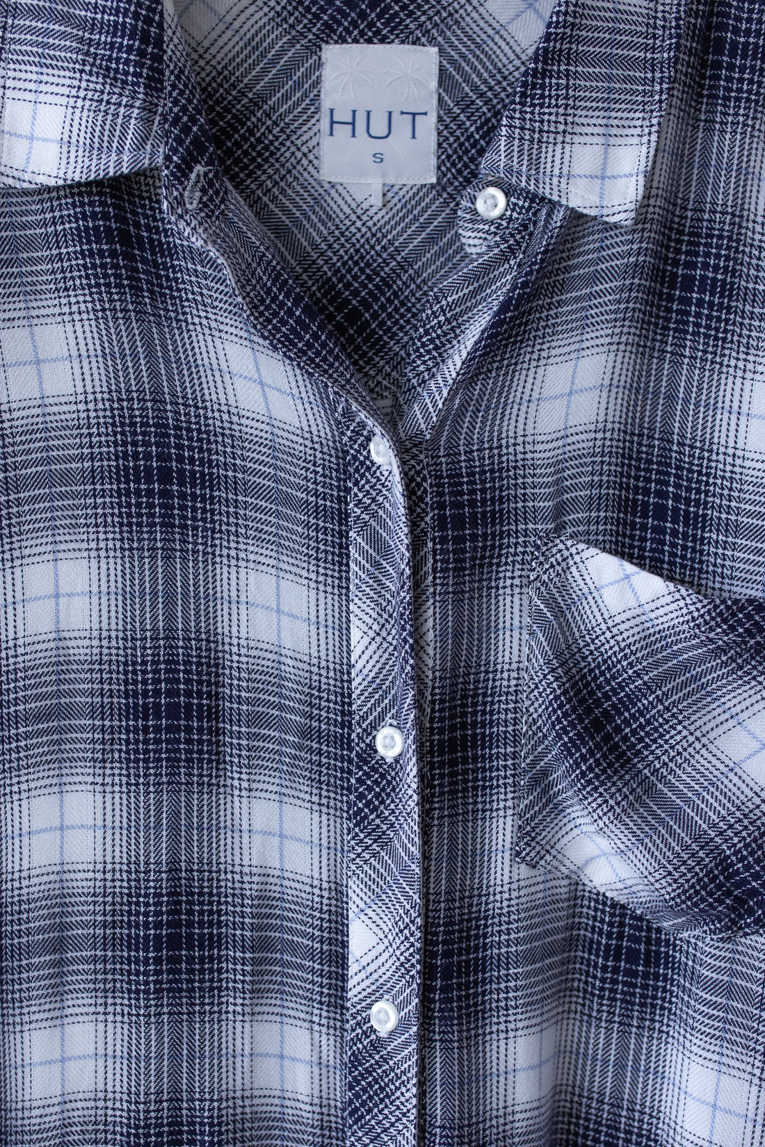 Midnight Plaid Monica Shirt