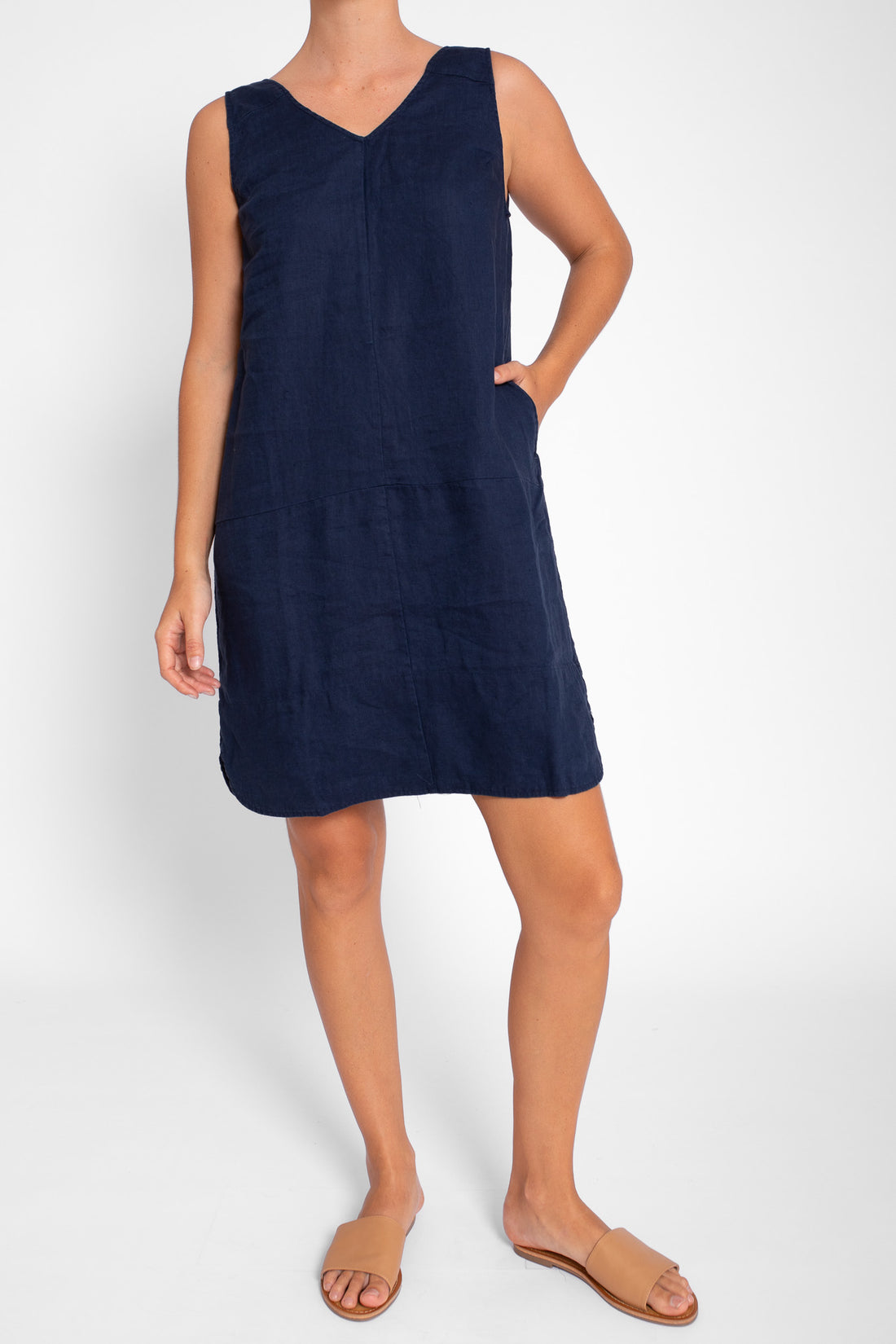 Navy Shift Dress